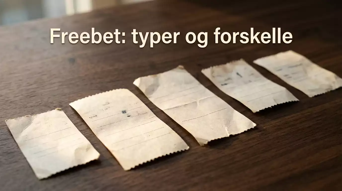 Freebet, ekstrabet, cashbet og risikofrit spil: alle typer forklaret