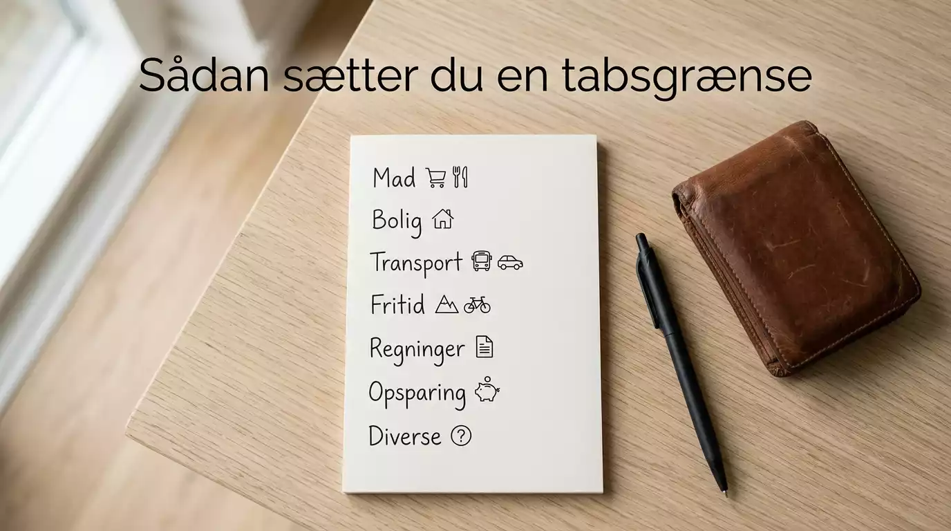Personlig tabsgrænse: sådan sætter du den rigtigt